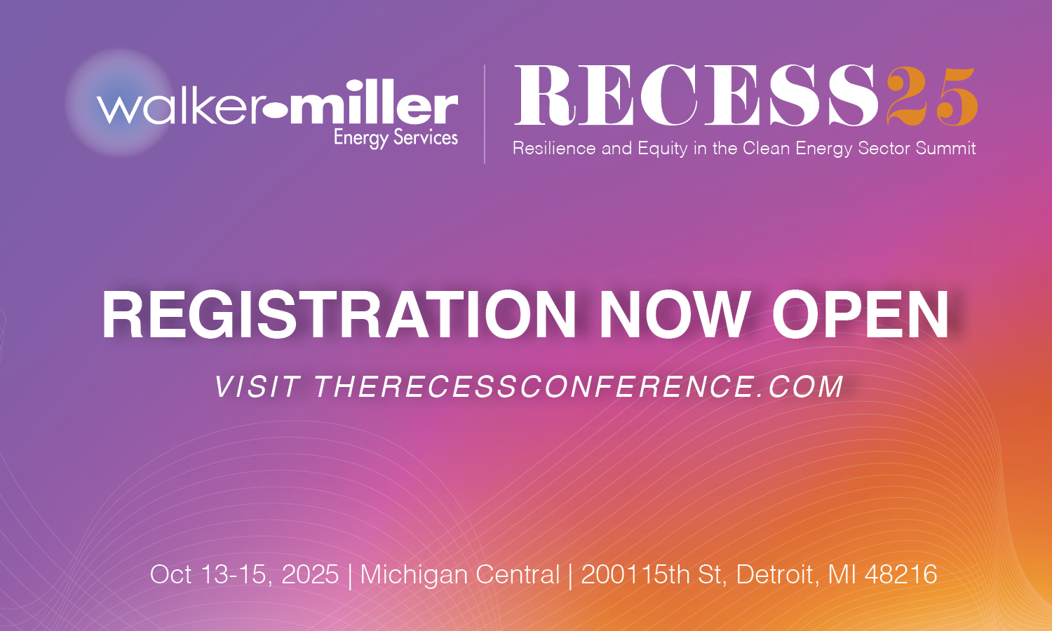 RECESS 25 Registration now open!